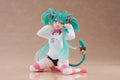 Hatsune Miku PVC Figur Desktop Söt Figur Hatsune Miku Katta Öron T-Shirt Ver. 13 cm