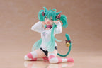 Hatsune Miku PVC Figur Desktop Söt Figur Hatsune Miku Katta Öron T-Shirt Ver. 13 cm