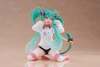Hatsune Miku PVC Figur Desktop Söt Figur Hatsune Miku Katta Öron T-Shirt Ver. 13 cm