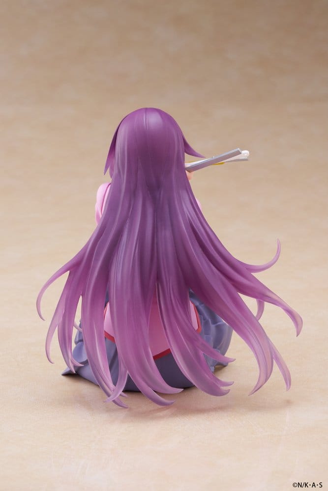 Monogatari PVC Figur Desktop Söt Figur Hitagi Senjougahara 13 cm