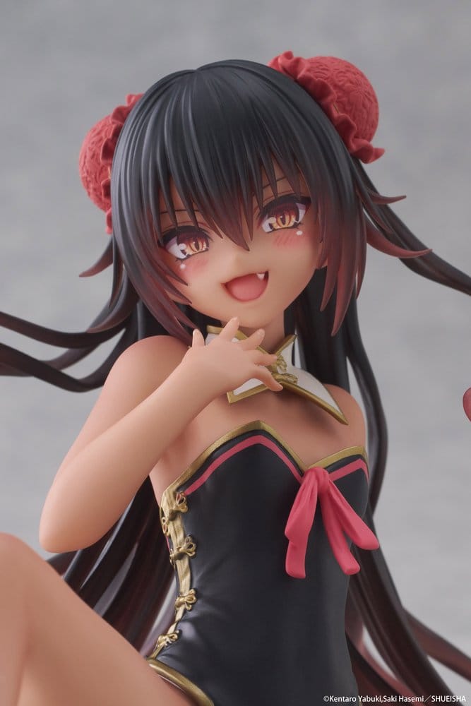 To Love-Ru Darkness Desktop Cute PVC Figure Nemesis (Chinese Dress Version) 13 cm