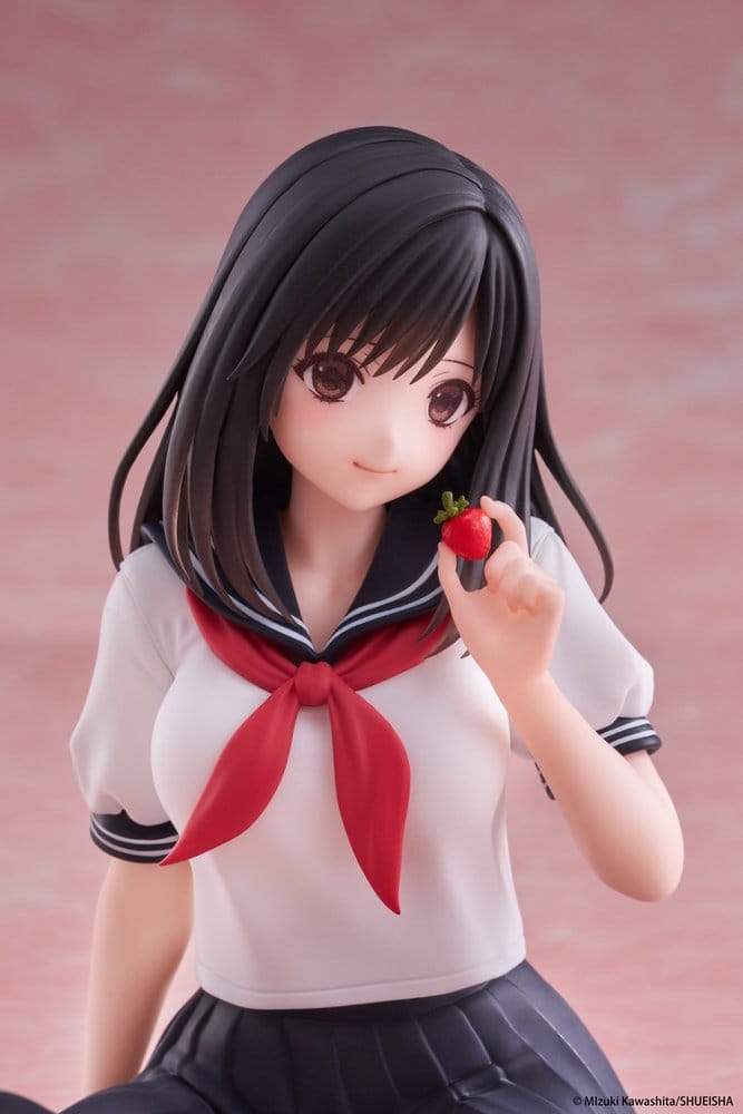 Jordgubbe 100% Söt PVC-Figur Aya Tojo (Skoluniform version) 13 cm