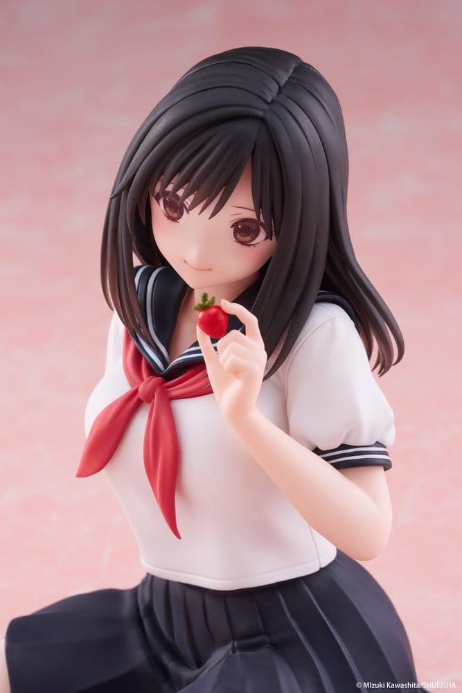 Jordgubbe 100% Söt PVC-Figur Aya Tojo (Skoluniform version) 13 cm