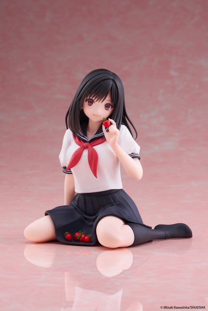 Jordgubbe 100% Söt PVC-Figur Aya Tojo (Skoluniform version) 13 cm