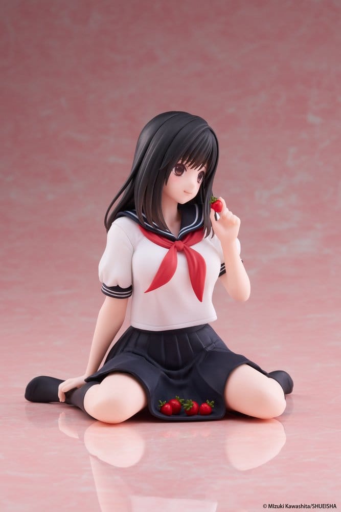 Jordgubbe 100% Söt PVC-Figur Aya Tojo (Skoluniform version) 13 cm