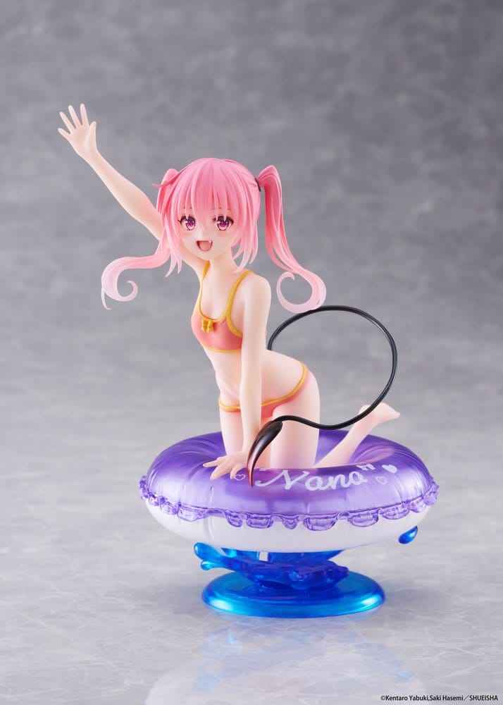 To Love-Ru Darkness Aqua Float Girls PVC-figur Nana 10 cm