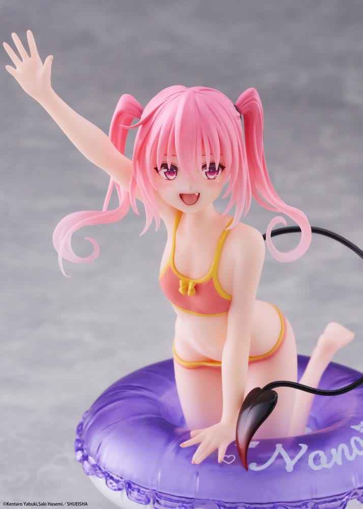 To Love-Ru Darkness Aqua Float Girls PVC-figur Nana 10 cm