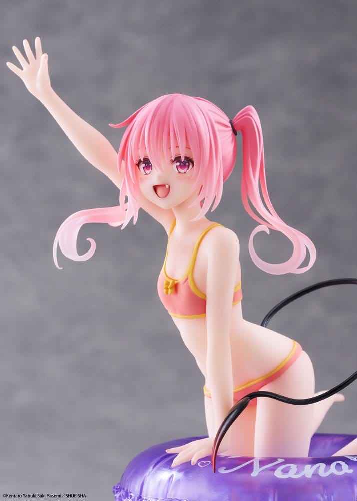To Love-Ru Darkness Aqua Float Girls PVC-figur Nana 10 cm