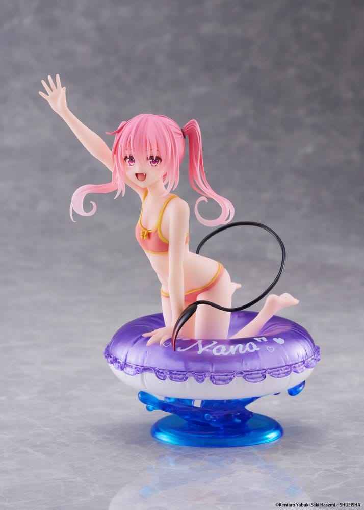 To Love-Ru Darkness Aqua Float Girls PVC-figur Nana 10 cm