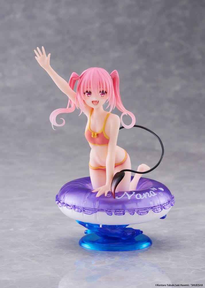 To Love-Ru Darkness Aqua Float Girls PVC-figur Nana 10 cm