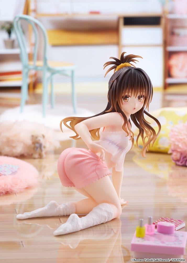 To Love-Ru Darkness skrivbordsfigur i PVC Mikan Yuki (roomwear-version) 13 cm