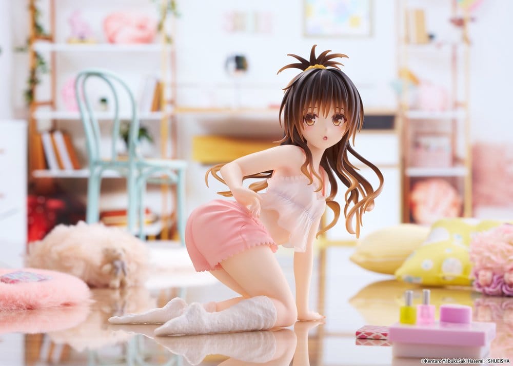 To Love-Ru Darkness skrivbordsfigur i PVC Mikan Yuki (roomwear-version) 13 cm