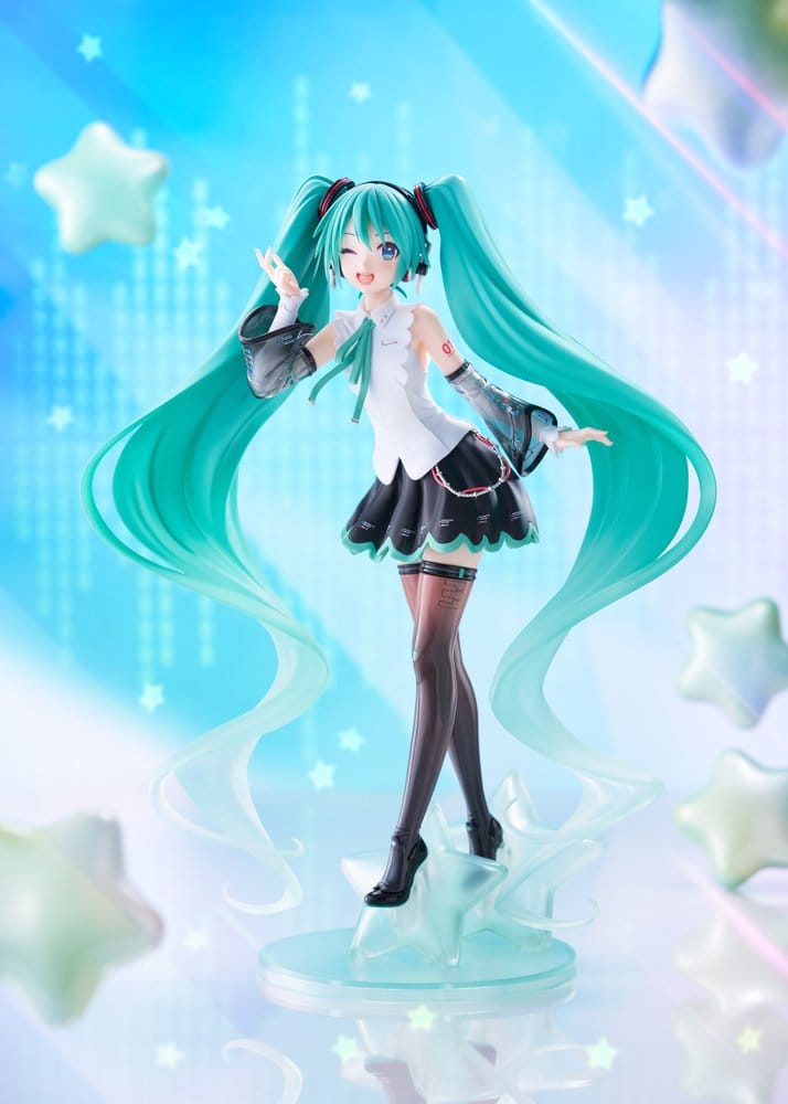 Hatsune Miku T-Most PVC-figur NT-version, cirka 29 cm hög