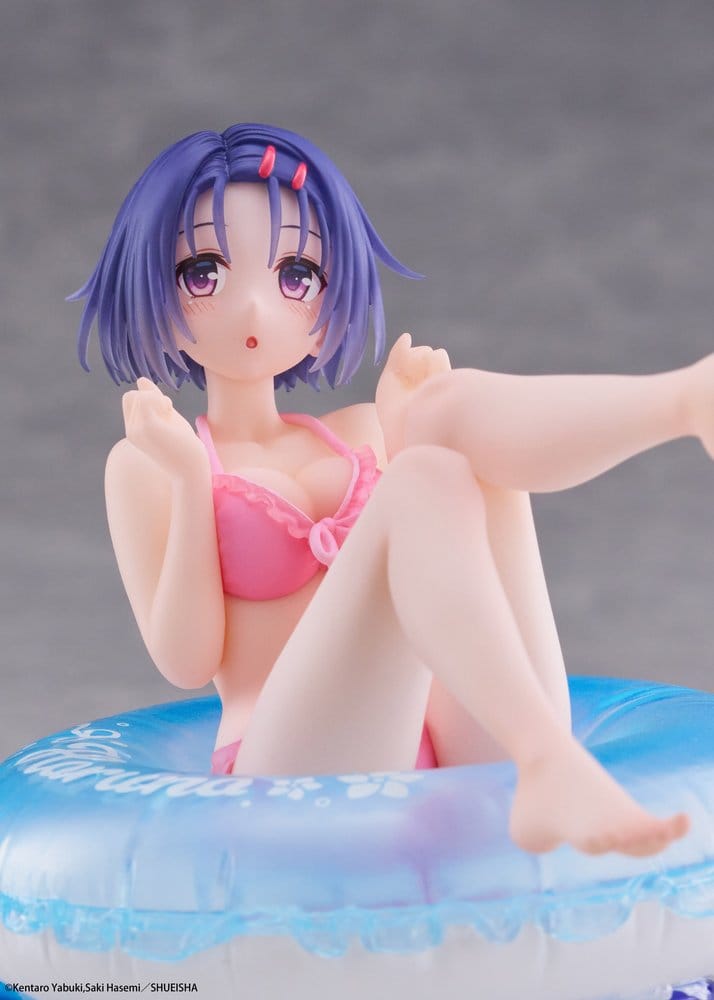 To Love-Ru Darkness Aqua Float Girls PVC-figur Haruna Sairenji 10 cm