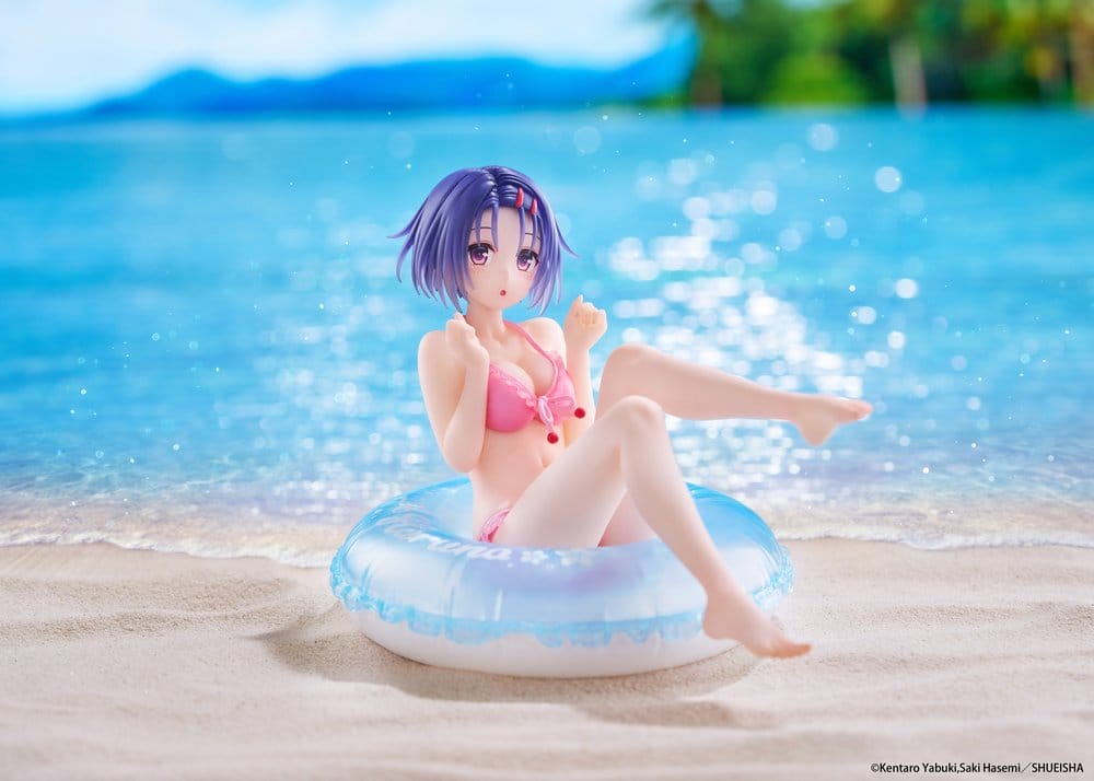 To Love-Ru Darkness Aqua Float Girls PVC-figur Haruna Sairenji 10 cm