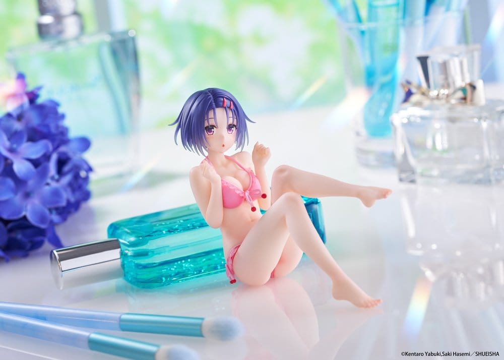 To Love-Ru Darkness Aqua Float Girls PVC-figur Haruna Sairenji 10 cm
