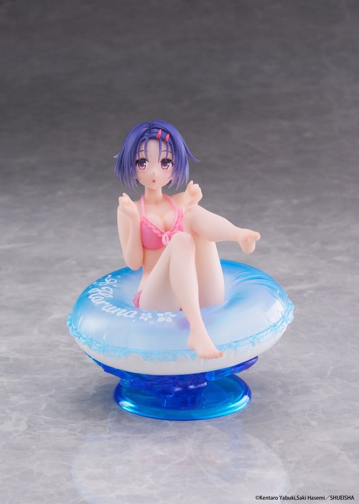 To Love-Ru Darkness Aqua Float Girls PVC-figur Haruna Sairenji 10 cm