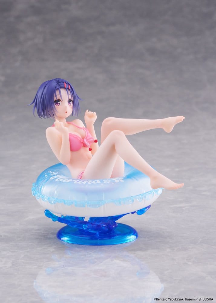 To Love-Ru Darkness Aqua Float Girls PVC-figur Haruna Sairenji 10 cm
