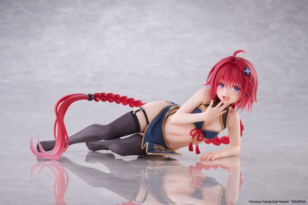 To Love-Ru Darkness Desktop Cute PVC-figur Mea Kurosaki (Chinese Dress Ver.) 13 cm