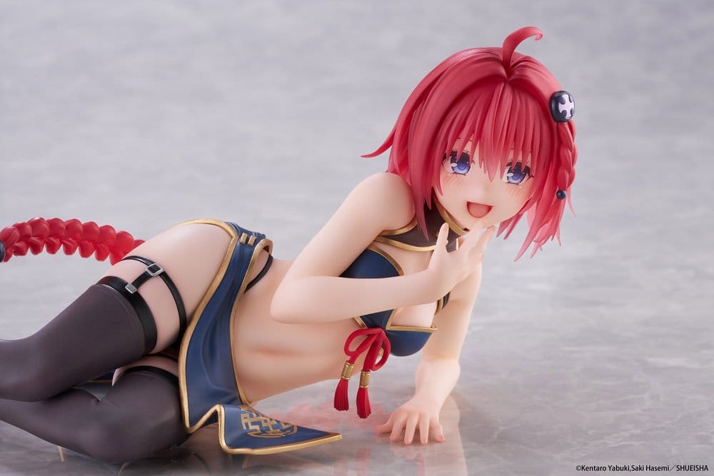 To Love-Ru Darkness Desktop Cute PVC-figur Mea Kurosaki (Chinese Dress Ver.) 13 cm