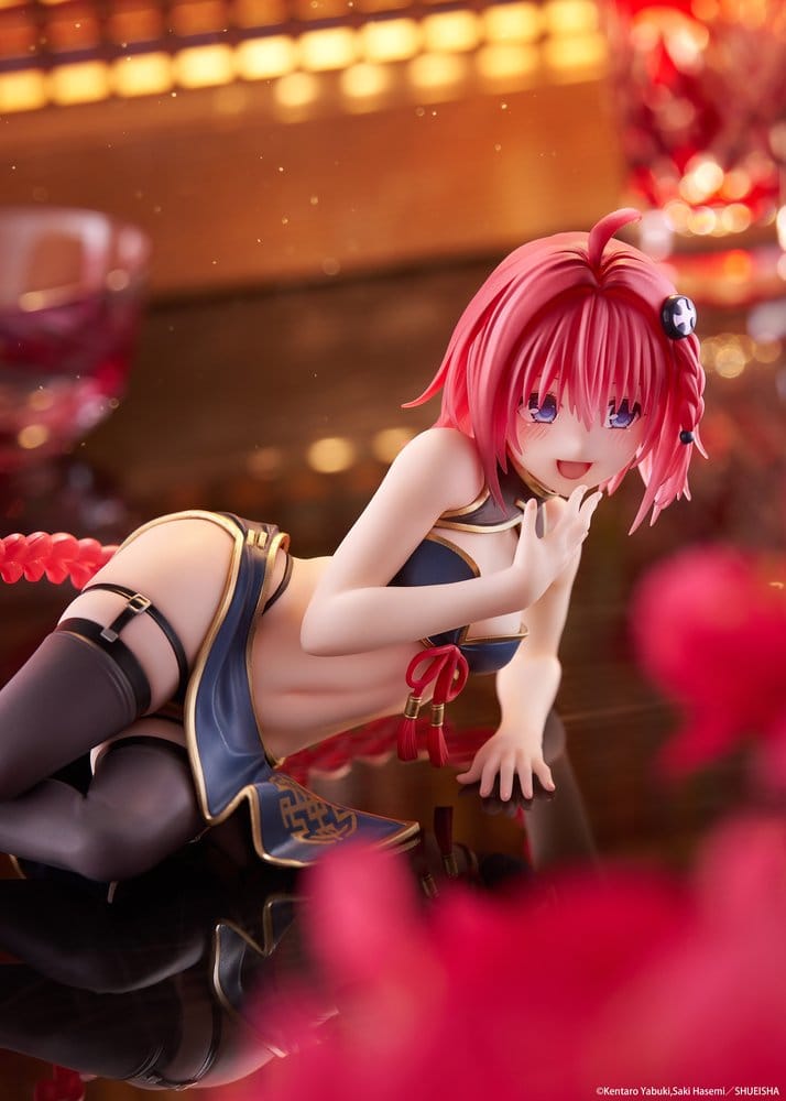 To Love-Ru Darkness Desktop Cute PVC-figur Mea Kurosaki (Chinese Dress Ver.) 13 cm