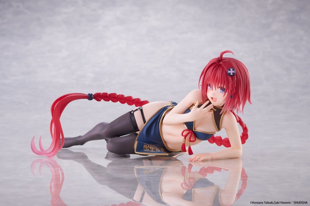 To Love-Ru Darkness Desktop Cute PVC-figur Mea Kurosaki (Chinese Dress Ver.) 13 cm