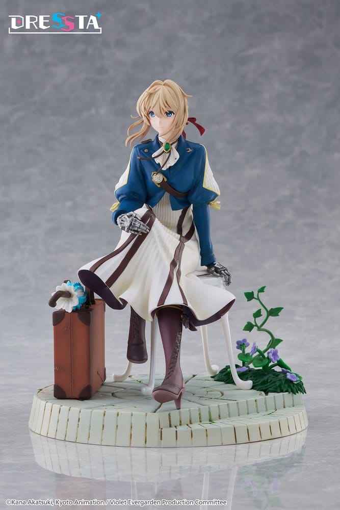 Violet Evergarden Dressta PVC-figur Violet Evergarden 17 cm
