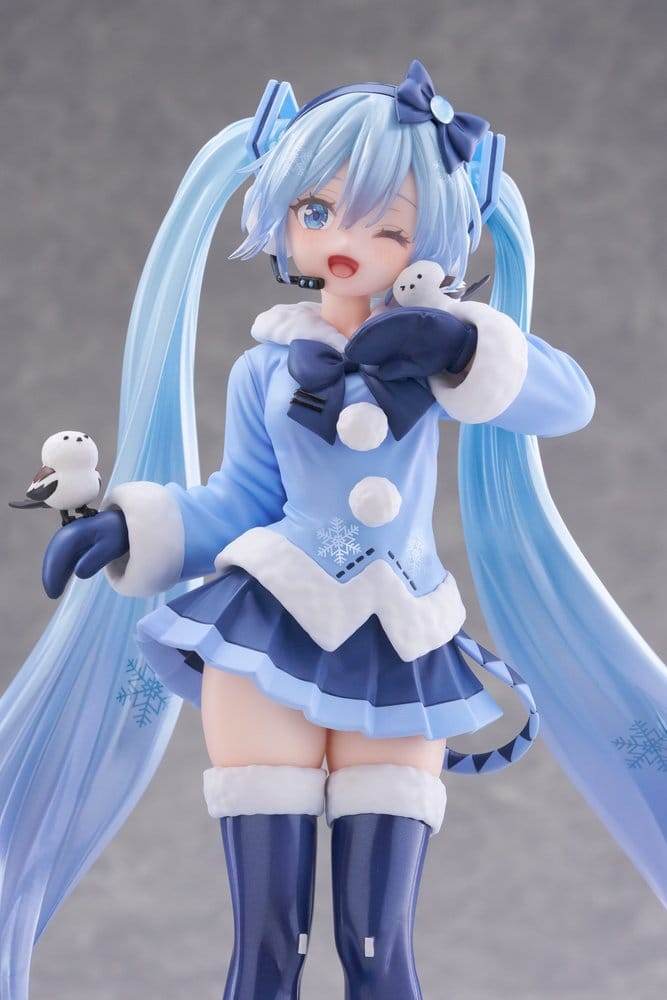 Hatsune Miku AMP+ PVC-figur Snow Miku All Stars 2012 Ver. 25 cm