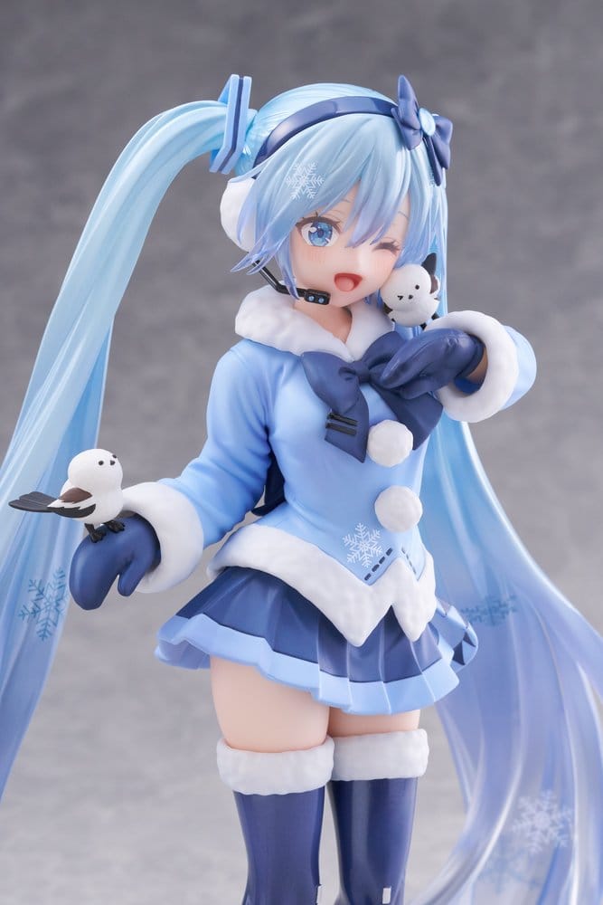 Hatsune Miku AMP+ PVC-figur Snow Miku All Stars 2012 Ver. 25 cm