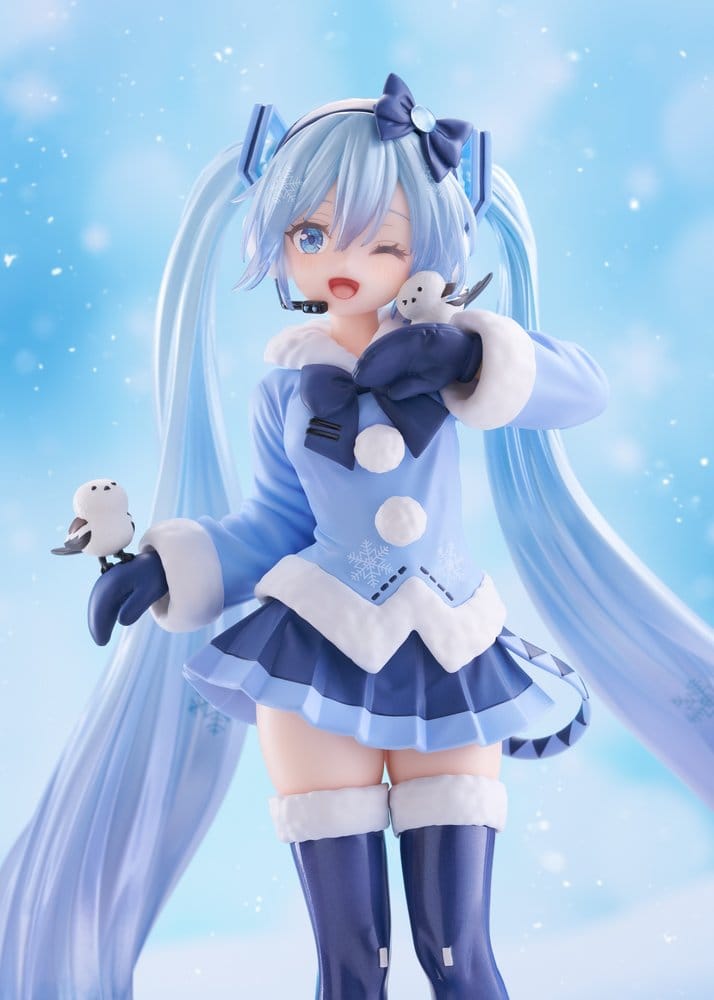 Hatsune Miku AMP+ PVC-figur Snow Miku All Stars 2012 Ver. 25 cm