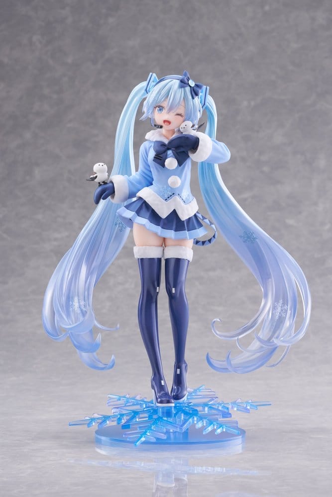 Hatsune Miku AMP+ PVC-figur Snow Miku All Stars 2012 Ver. 25 cm