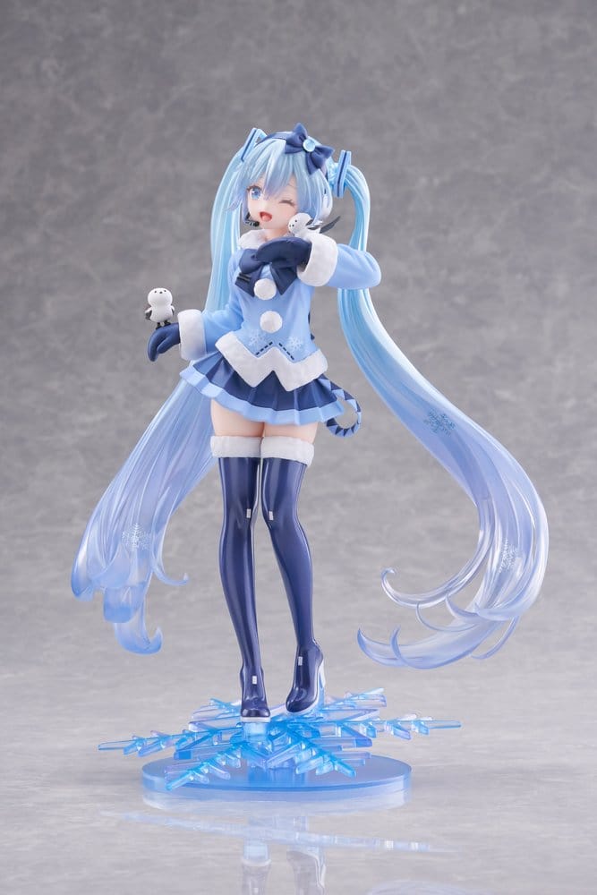 Hatsune Miku AMP+ PVC-figur Snow Miku All Stars 2012 Ver. 25 cm