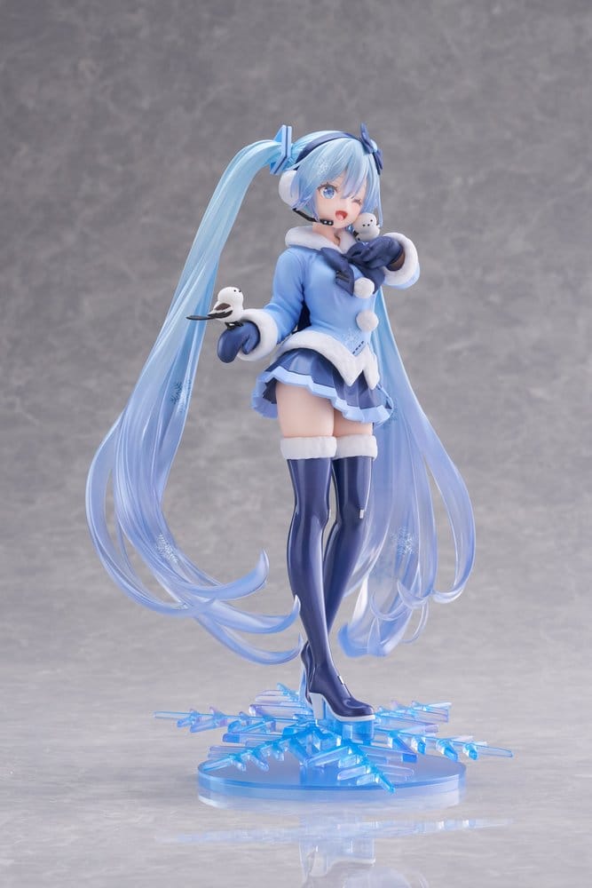 Hatsune Miku AMP+ PVC-figur Snow Miku All Stars 2012 Ver. 25 cm