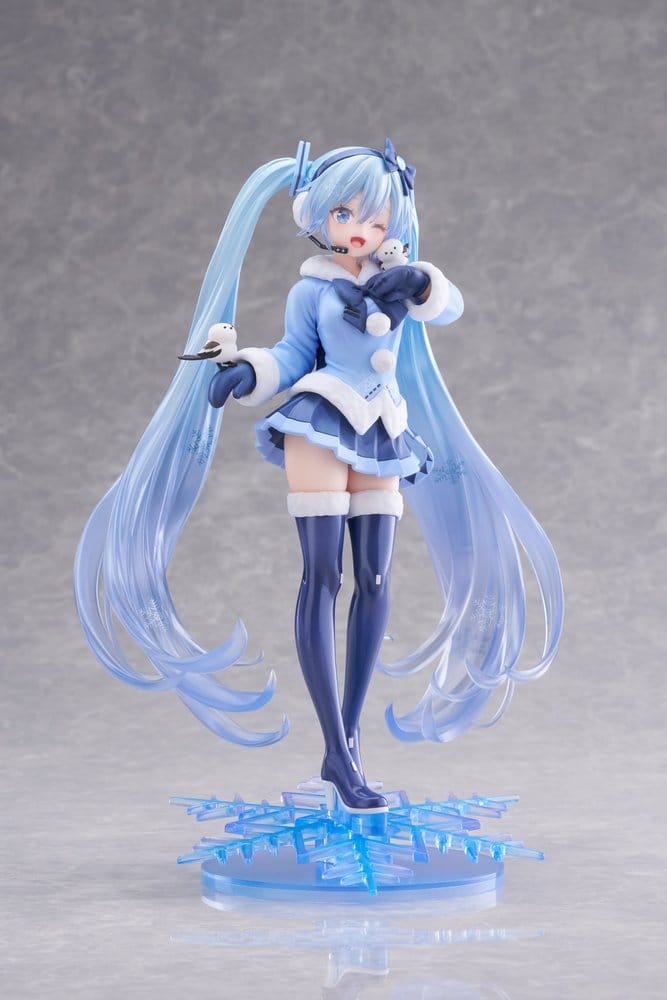 Hatsune Miku AMP+ PVC-figur Snow Miku All Stars 2012 Ver. 25 cm