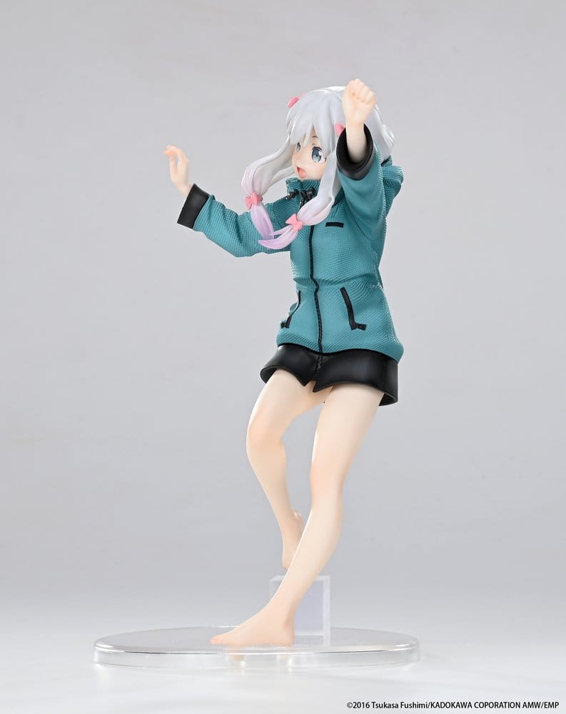 Eromanga Sensei Coreful PVC-figur Sagiri Izumi (Hoodie-version) Nyutgåva 20 cm