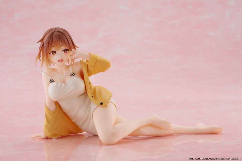 Atelier Ryza: Evigt Mörker & Den Hemliga Tillflykten Skrivbordsfigur Söt PVC Ryza (Nattklädselversion) Omsläpp 13 cm