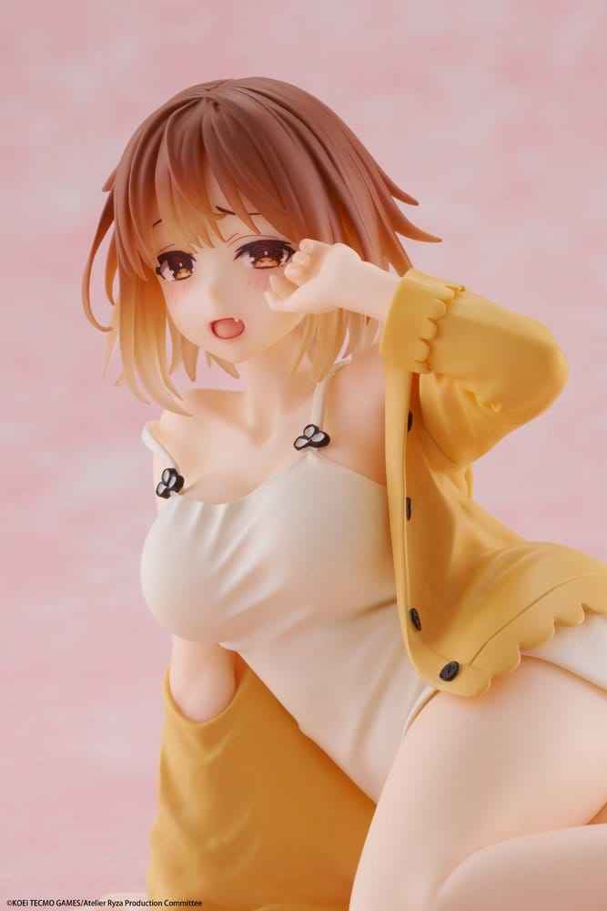 Atelier Ryza: Evigt Mörker & Den Hemliga Tillflykten Skrivbordsfigur Söt PVC Ryza (Nattklädselversion) Omsläpp 13 cm