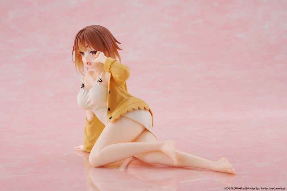 Atelier Ryza: Evigt Mörker & Den Hemliga Tillflykten Skrivbordsfigur Söt PVC Ryza (Nattklädselversion) Omsläpp 13 cm