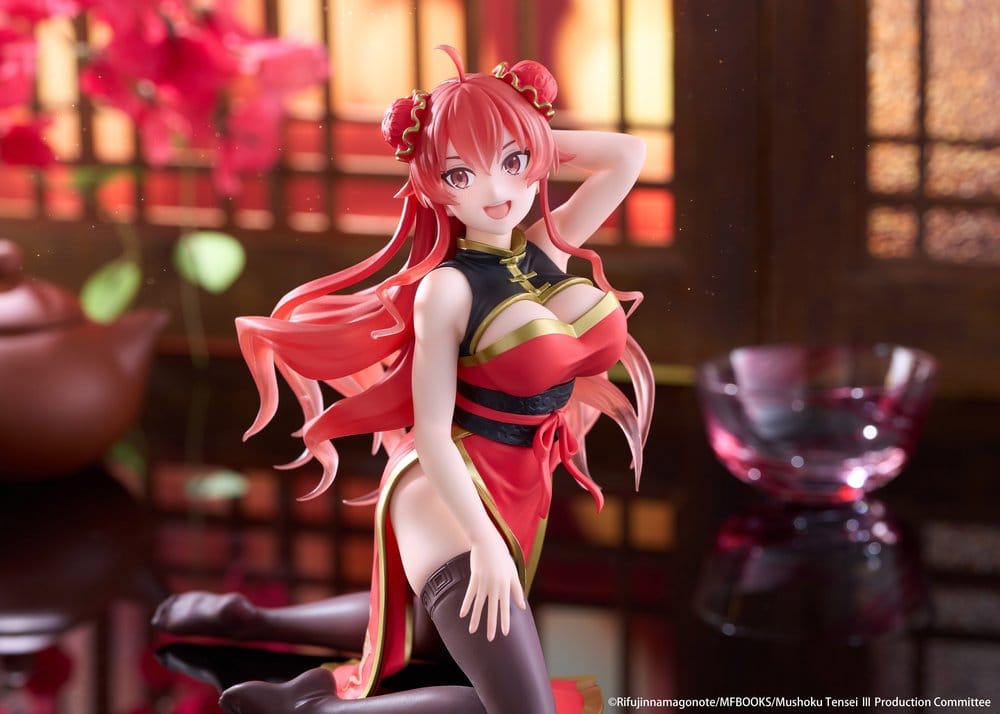 Mushoku Tensei: Jobless Reincarnation Desktop Cute PVC Figure Eris Greyrat (Chinese Dress Ver.) 13 cm