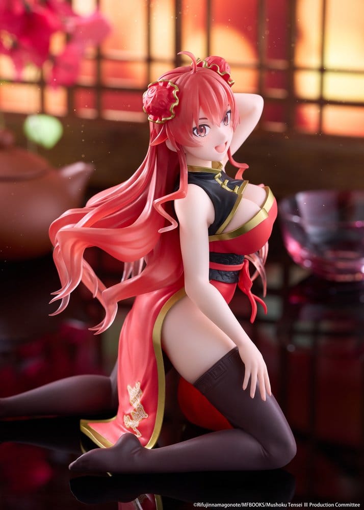 Mushoku Tensei: Jobless Reincarnation Desktop Cute PVC Figure Eris Greyrat (Chinese Dress Ver.) 13 cm