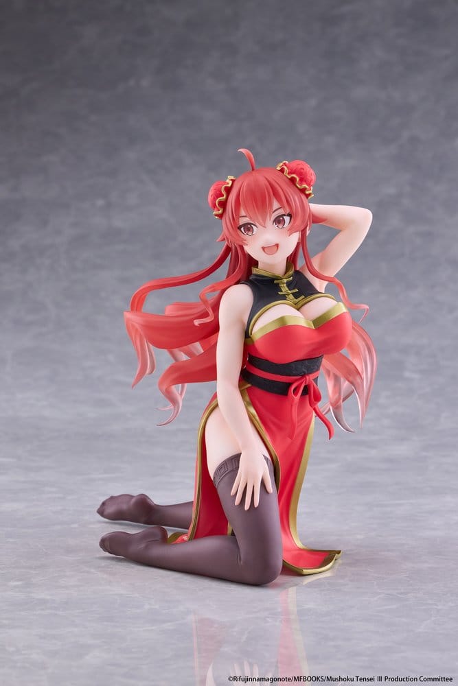 Mushoku Tensei: Jobless Reincarnation Desktop Cute PVC Figure Eris Greyrat (Chinese Dress Ver.) 13 cm