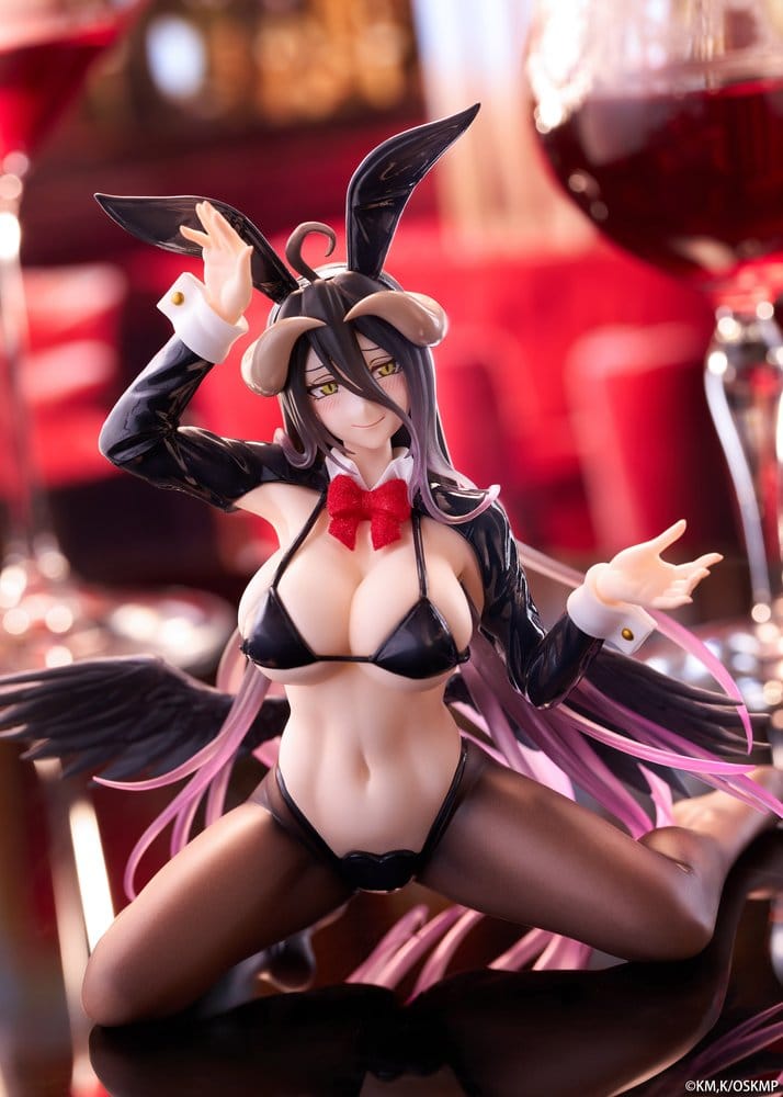 Overlord Moflock PVC Figure Albedo (Reverse Bunny Suit Ver.) 13 cm