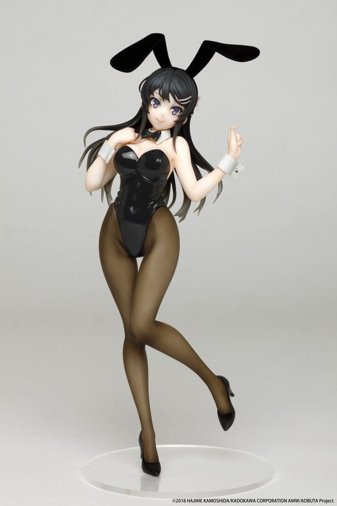 Rascal Does Not Dream Serie Coreful PVC-figur Mai Sakurajima (Kanindräkt) 20 cm