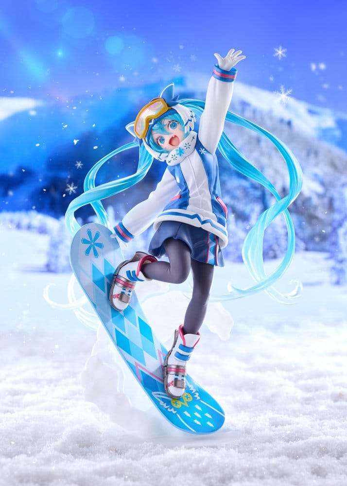 Hatsune Miku AMP+ PVC Figure Snow Miku All Stars 2016 Ver. 23 cm