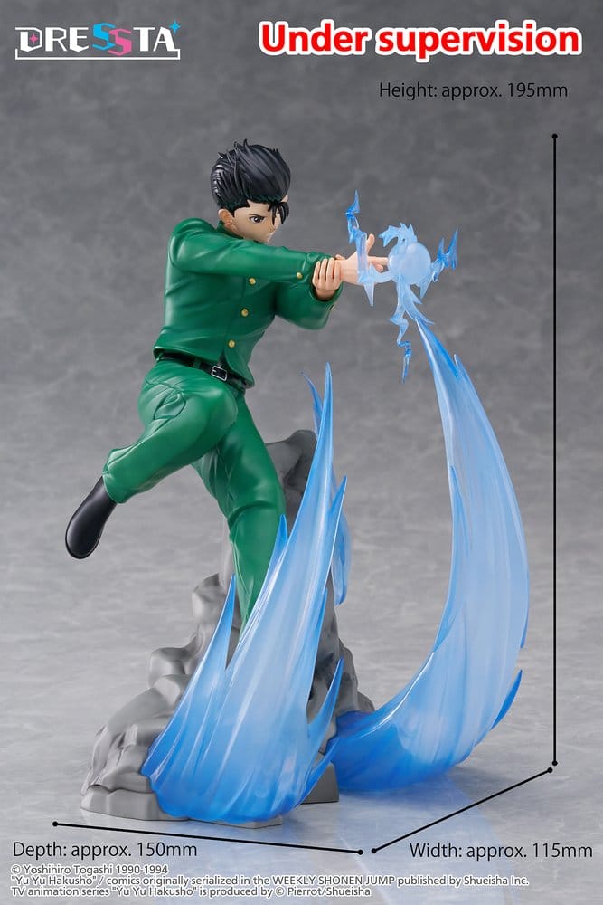 Yu Yu Hakusho Dressta PVC-figur Yusuke Urameshi 18 cm