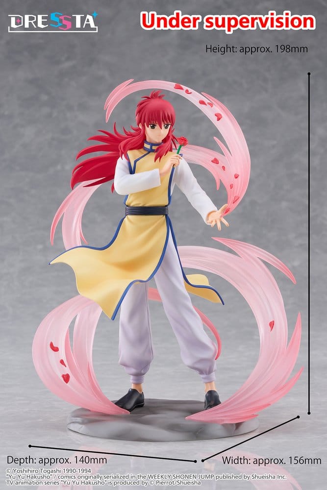 Yu Yu Hakusho Dressta PVC-figur Kurama 18 cm