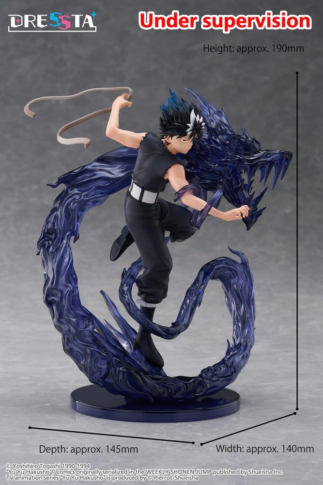 Yu Yu Hakusho Dressta PVC-figur Hiei 18 cm