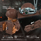 Armored Trooper Votoms Toyrise Action Figur 1/48 AT Collection 07 Scope Dog Brun Färg Ver. 9 cm Takara Tomy