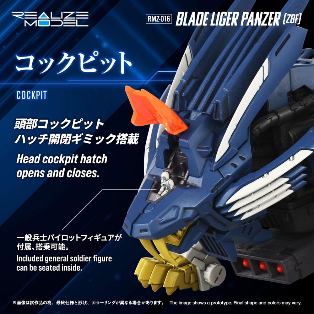 Zoids Plastmodellkit 1/100 RMZ-016 Blade Liger Panther (ZBF) 25 cm Takara Tomy