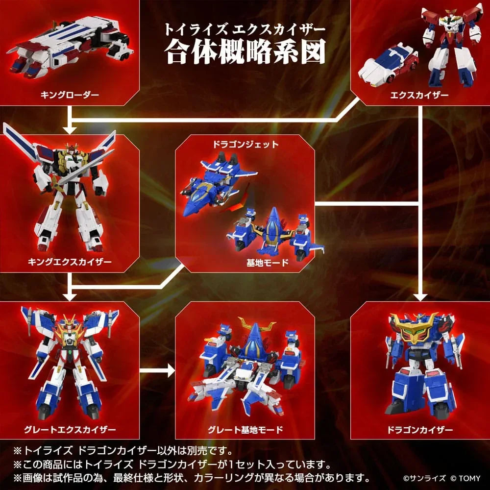 Toyrise Action Figur Dragon Kaiser 25 cm Takara Tomy